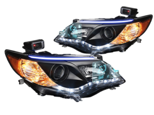 Полировка фар автомобиля на Hyundai Coupe